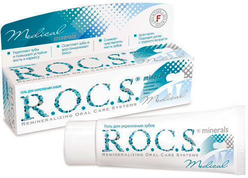 Gel rinforzante rimineralizzante ROCS Medical Minerals
