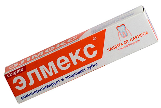 Creme dental com cárie diária - Elmex (da Colgate)