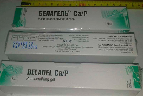 Gel remineralizante Belagel Ca, P