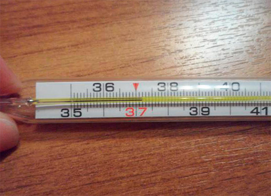 Normalmente, a temperatura após a extração do dente não deve subir acima de 37,5 graus.