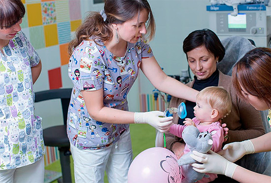 A anestesia é especialmente usada frequentemente em odontologia pediátrica.