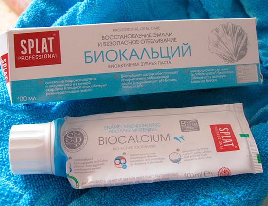 Creme dental Splat Biocalcium