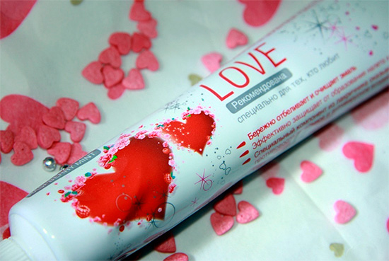 Love - creme dental para os amantes
