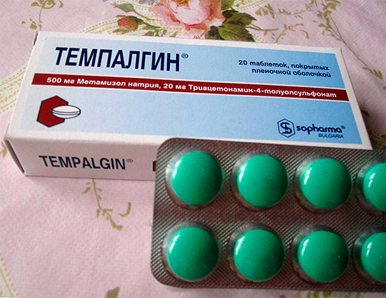 Tempalgin é vendido em farmácias sem receita médica.