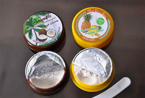 Deve-se ter em mente que o efeito curativo de muitos dos ingredientes que compõem os cremes dentais tailandeses não é cientificamente confirmado.