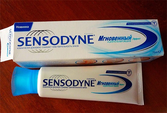 Creme dental Sensodyne Instantâneo