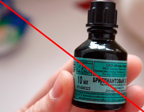 Você não deve tratar o buraco do dente com um verde brilhante - na maioria dos casos, isso fará mais mal do que bem.