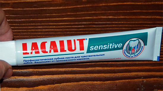 Tubo sensível Lacalut