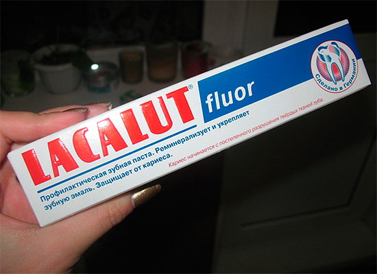 E outro exemplo - Lacalute Fluor