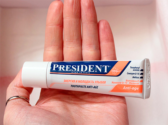 Creme dental anti-idade Série Presidente Anti-idade