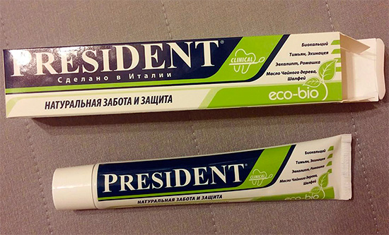 Creme dental Presidente Eco-bio