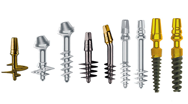 Exemplos de implantes basais