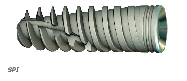 SPI do implante (helicoidal)