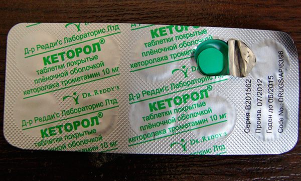 Ketorol antidolorifici
