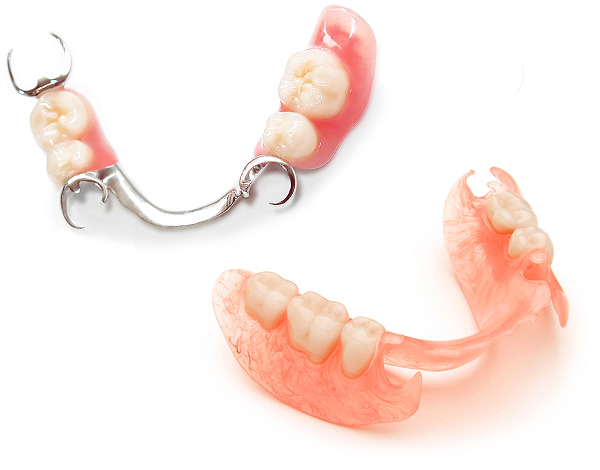 Vejamos quais próteses são melhor utilizadas com a ausência parcial de dentes na cavidade oral ...